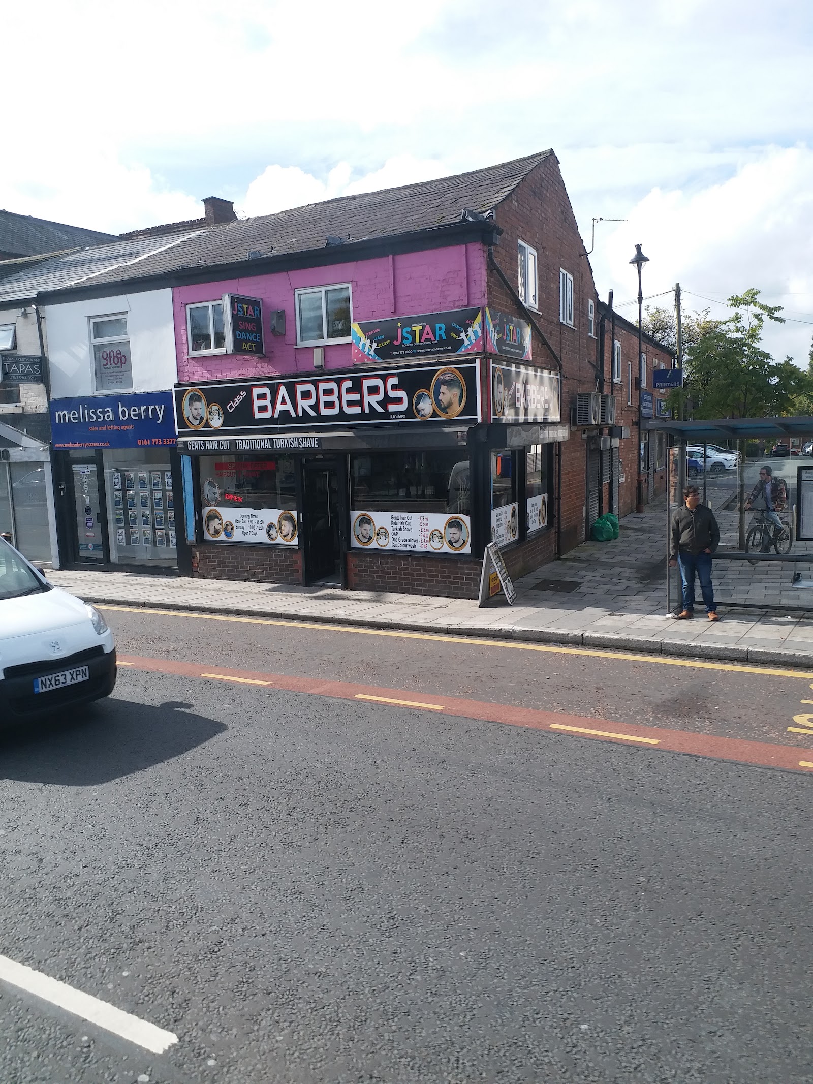Class barbers Prestwich, Bury New Rd, Prestwich.