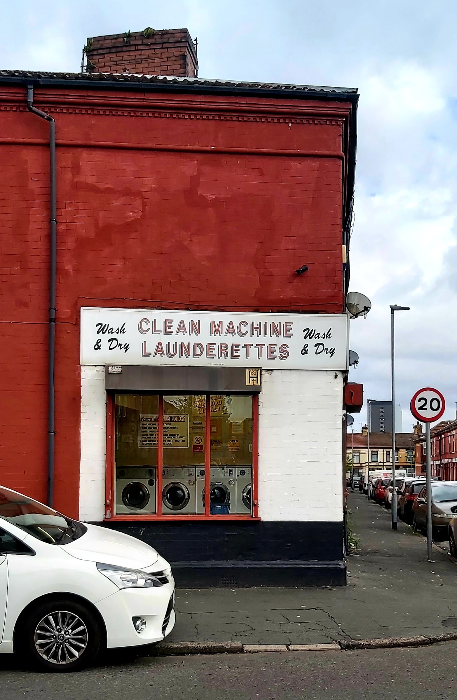 Clean Machine Laundrette, 48 Damien St, Levenshulme.