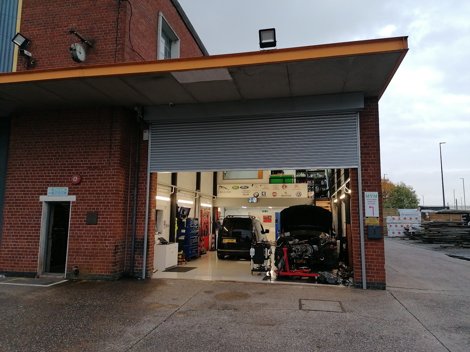 M V M, Village Wy., Stretford.
