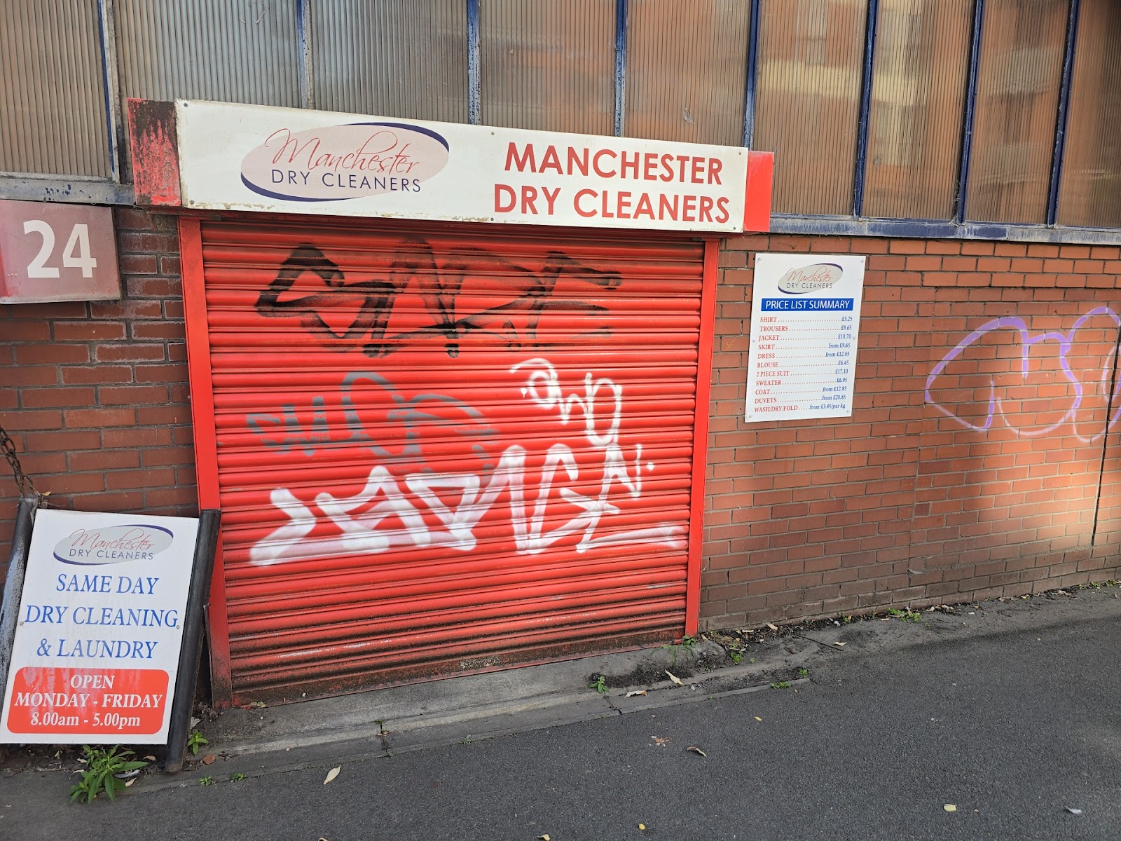 Manchester Dry Cleaners, photograph 2.