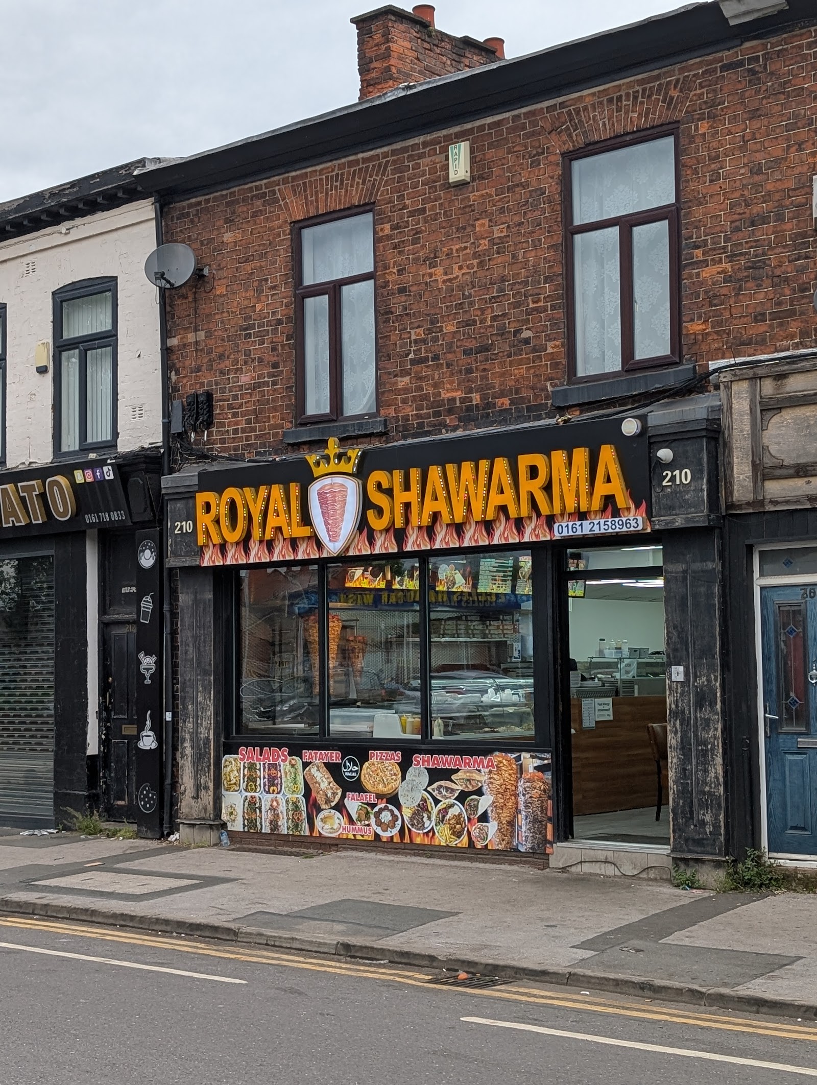 Royal Shawarma, 210 Liverpool Rd, Eccles.