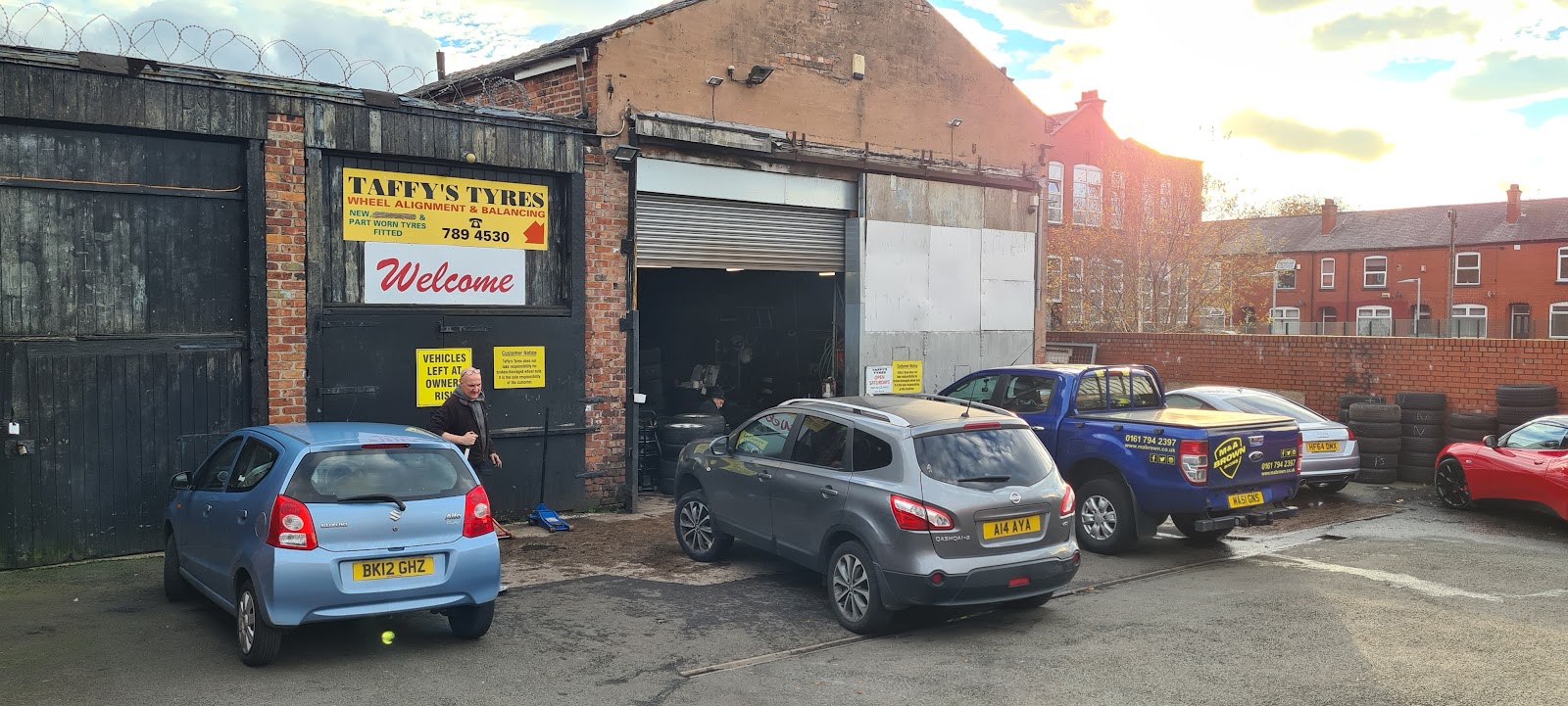 Taffy's Tyres, Renshaw St, Eccles.