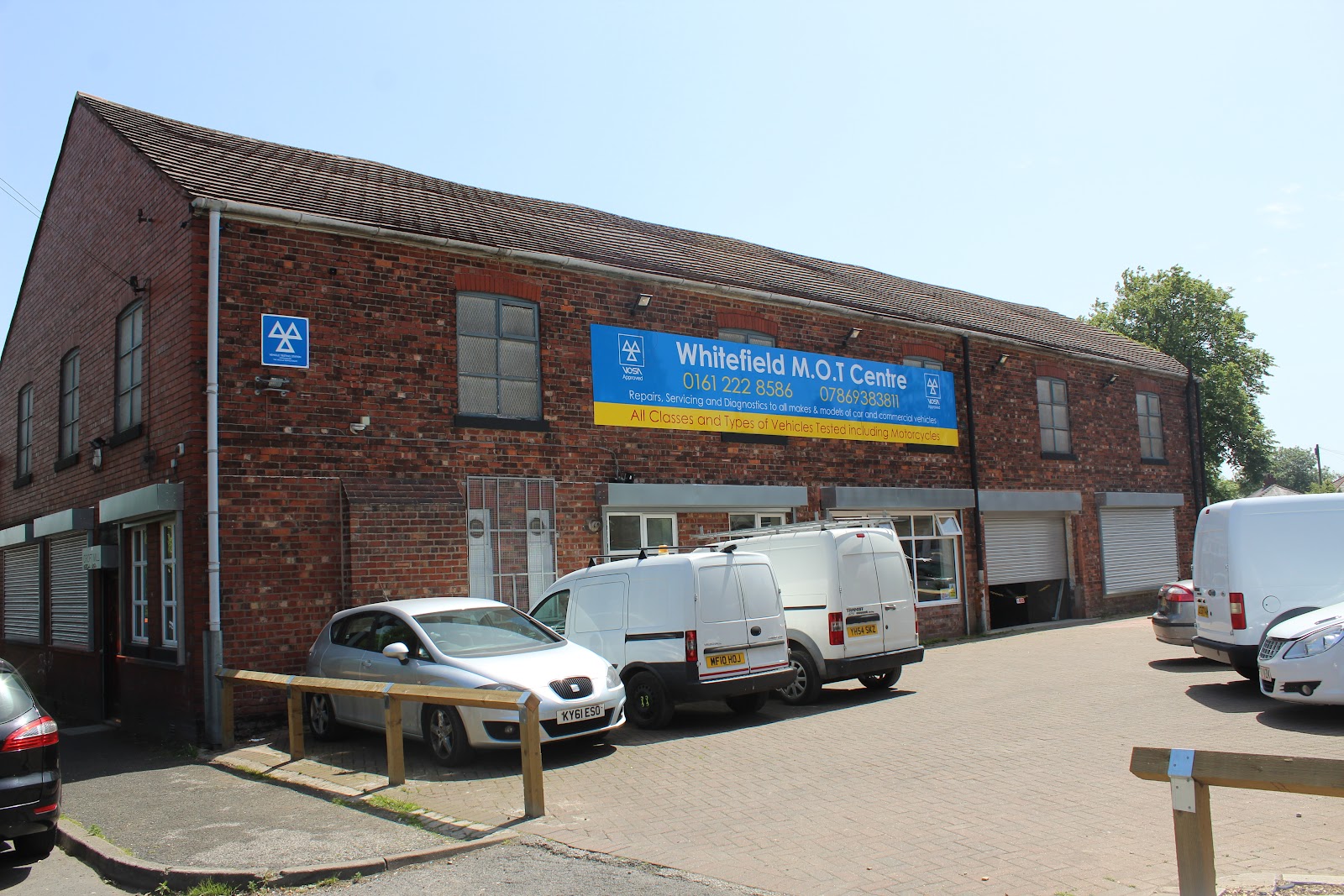 Whitefield MOT Centre Ltd, Croft Mill, Whitefield.
